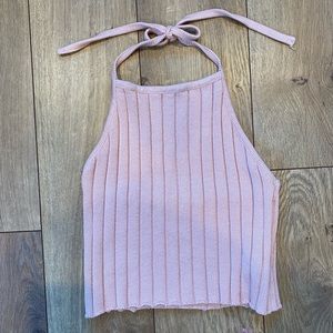 Brand New pink halter top